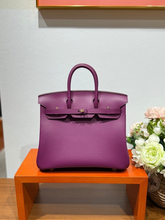 Hermes Birkin 25 Swift P9 Anemone GHD